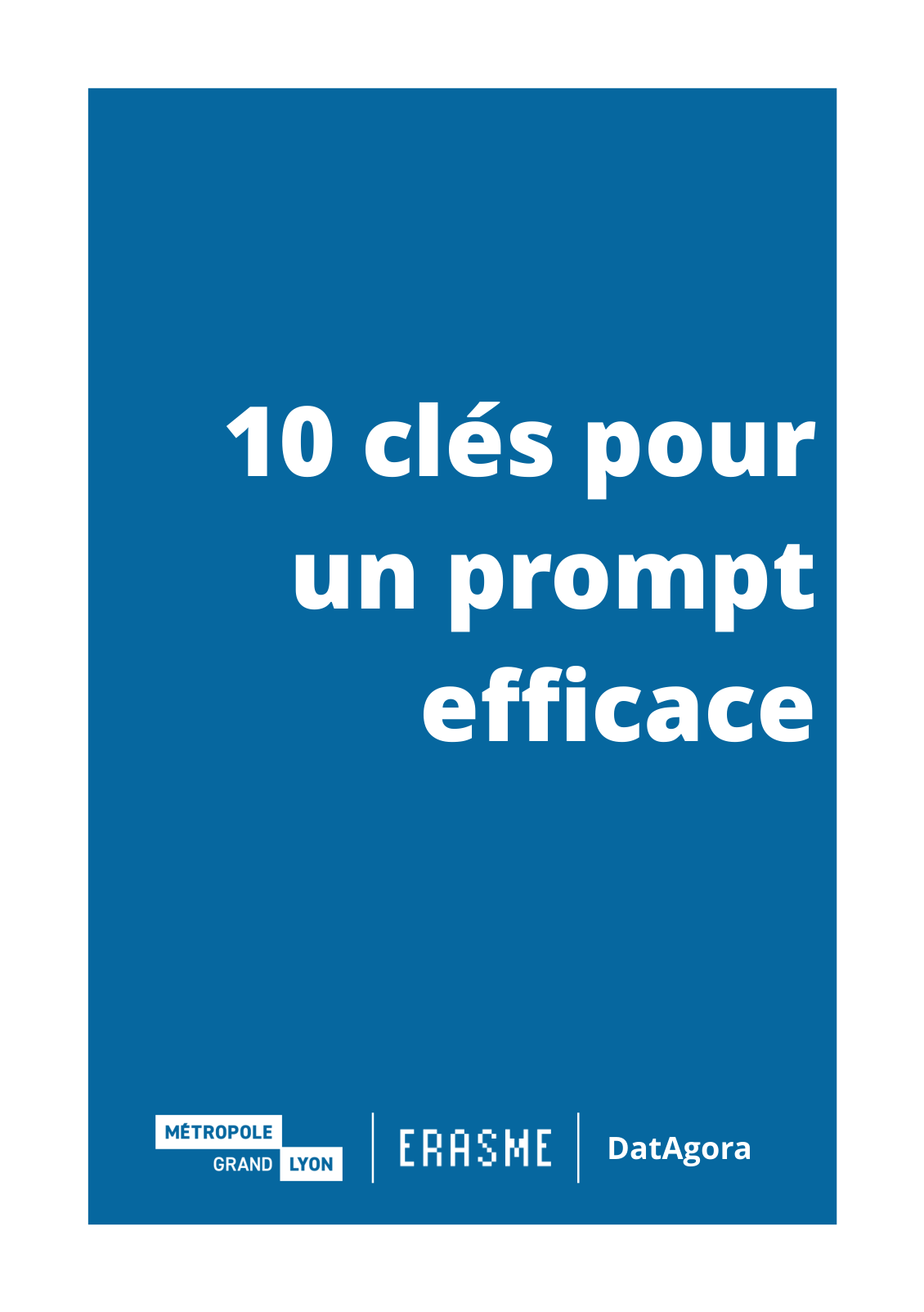 Couverture du guide de prompting à destination des participants
